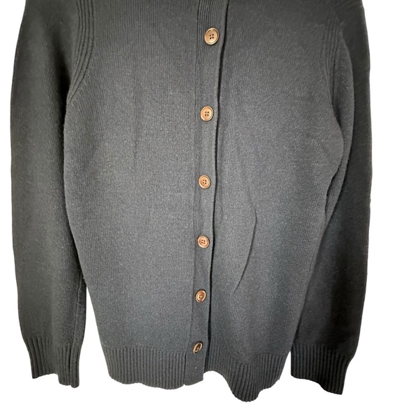 Banana Republic Women's Navy Button Back Sweater - Picture 3 of 10